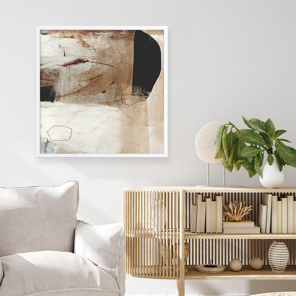 Shop Go With It 2 (Square) Art Print a painted abstract themed wall art print from The Print Emporium wall artwork collection - Buy Australian made fine art painting style poster and framed prints for the home and your interior decor room, TPE-DH-279-AP