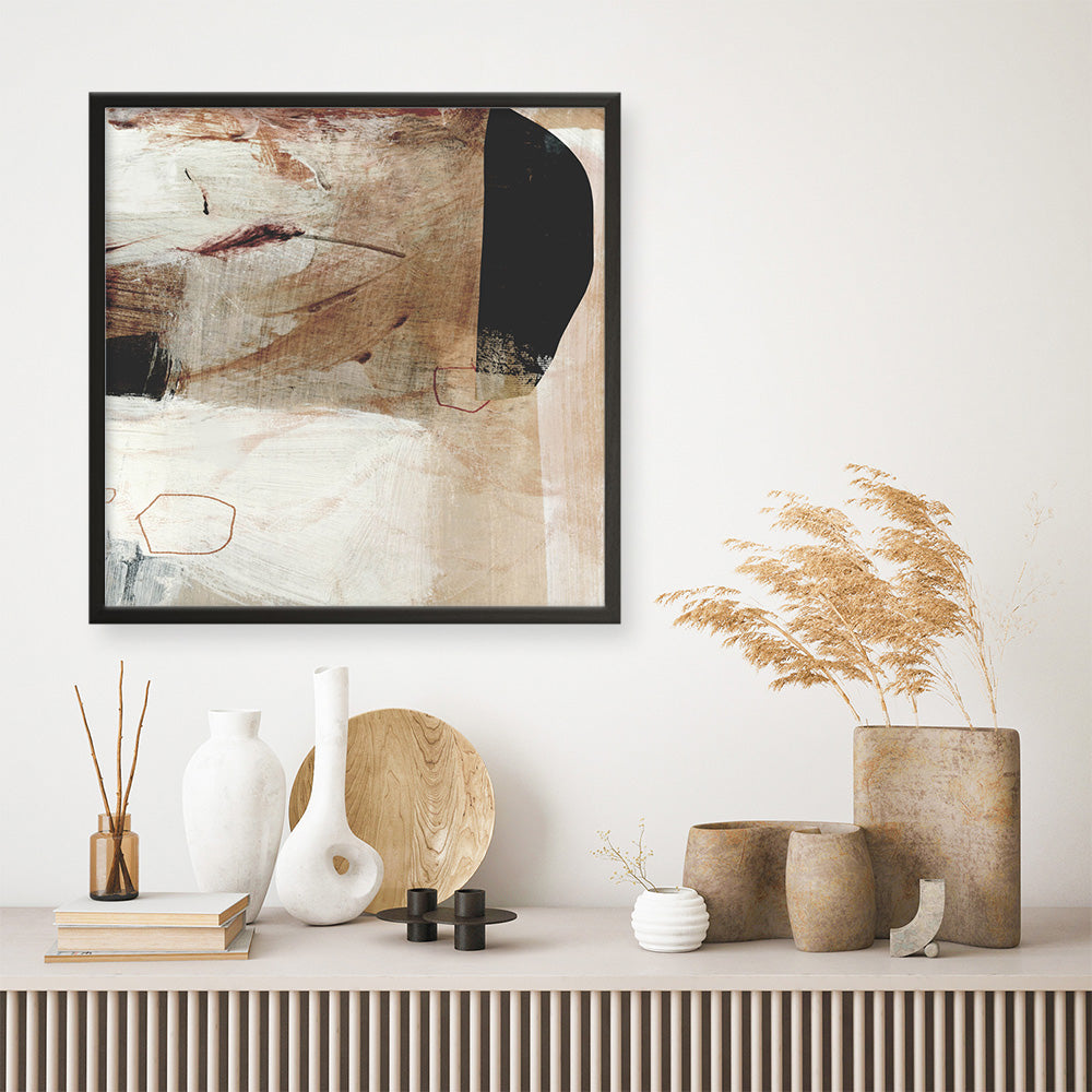 Shop Go With It 2 (Square) Art Print a painted abstract themed wall art print from The Print Emporium wall artwork collection - Buy Australian made fine art painting style poster and framed prints for the home and your interior decor room, TPE-DH-279-AP