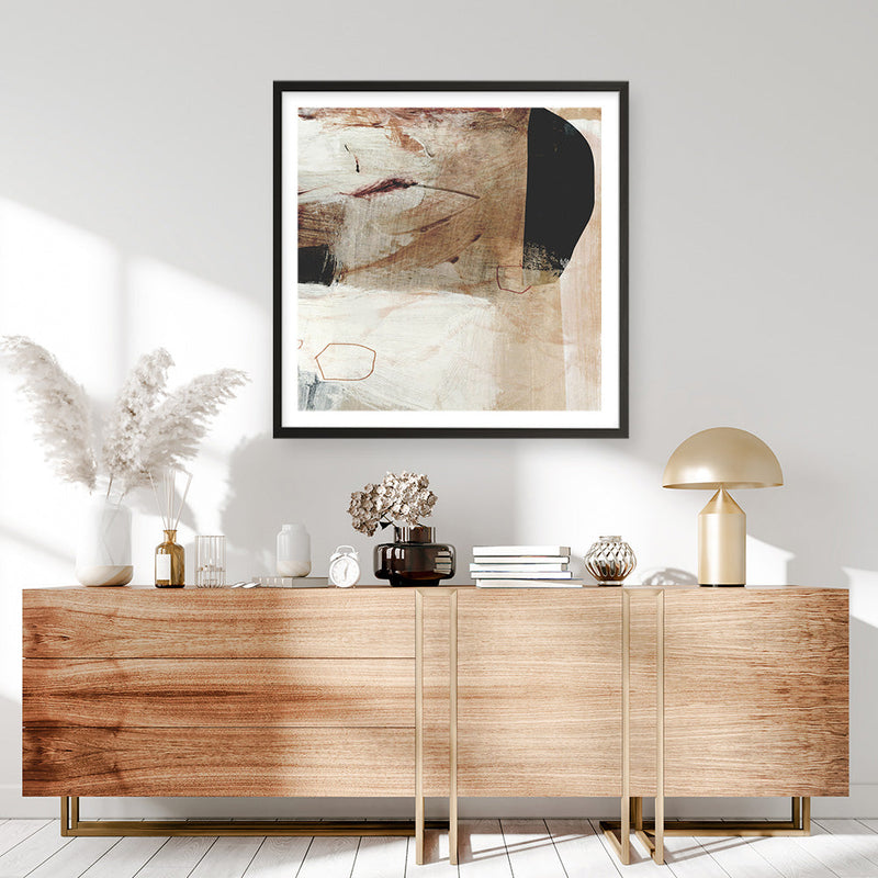 Shop Go With It 2 (Square) Art Print a painted abstract themed wall art print from The Print Emporium wall artwork collection - Buy Australian made fine art painting style poster and framed prints for the home and your interior decor room, TPE-DH-279-AP