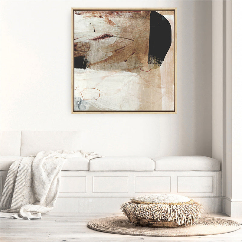 Shop Go With It 2 (Square) Canvas Print a painted abstract themed framed canvas wall art print from The Print Emporium artwork collection - Buy Australian made fine art painting style stretched canvas prints for the home and your interior decor space, TPE-DH-279-CA-40X40-NF
