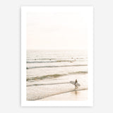 Shop Going Surfing Photo Art Print a coastal themed photography wall art print from The Print Emporium wall artwork collection - Buy Australian made fine art poster and framed prints for the home and your interior decor, TPE-1158-AP