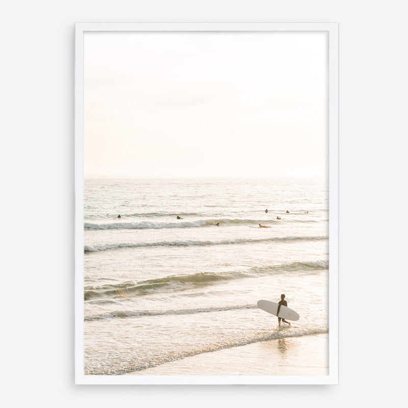 Shop Going Surfing Photo Art Print a coastal themed photography wall art print from The Print Emporium wall artwork collection - Buy Australian made fine art poster and framed prints for the home and your interior decor, TPE-1158-AP
