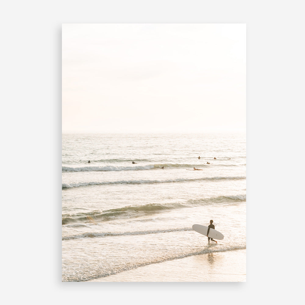 Shop Going Surfing Photo Art Print a coastal themed photography wall art print from The Print Emporium wall artwork collection - Buy Australian made fine art poster and framed prints for the home and your interior decor, TPE-1158-AP