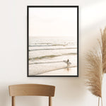 Shop Going Surfing Photo Art Print a coastal themed photography wall art print from The Print Emporium wall artwork collection - Buy Australian made fine art poster and framed prints for the home and your interior decor, TPE-1158-AP