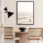 Shop Going Surfing Photo Canvas Print a coastal themed photography framed stretched canvas print from The Print Emporium wall artwork collection - Buy Australian made prints for the home and your interior decor space, TPE-1158-CA-35X46-NF