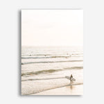 Shop Going Surfing Photo Canvas Print a coastal themed photography framed stretched canvas print from The Print Emporium wall artwork collection - Buy Australian made prints for the home and your interior decor space, TPE-1158-CA-35X46-NF