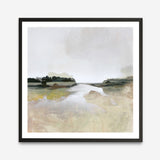 Shop Gold Lake View (Square) Art Print a painted abstract themed wall art print from The Print Emporium wall artwork collection - Buy Australian made fine art painting style poster and framed prints for the home and your interior decor room, TPE-DH-161-AP
