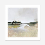Shop Gold Lake View (Square) Art Print a painted abstract themed wall art print from The Print Emporium wall artwork collection - Buy Australian made fine art painting style poster and framed prints for the home and your interior decor room, TPE-DH-161-AP