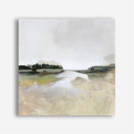Shop Gold Lake View (Square) Canvas Print a painted abstract themed framed canvas wall art print from The Print Emporium artwork collection - Buy Australian made fine art painting style stretched canvas prints for the home and your interior decor space, TPE-DH-161-CA-40X40-NF