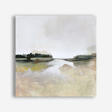 Shop Gold Lake View (Square) Canvas Print a painted abstract themed framed canvas wall art print from The Print Emporium artwork collection - Buy Australian made fine art painting style stretched canvas prints for the home and your interior decor space, TPE-DH-161-CA-40X40-NF