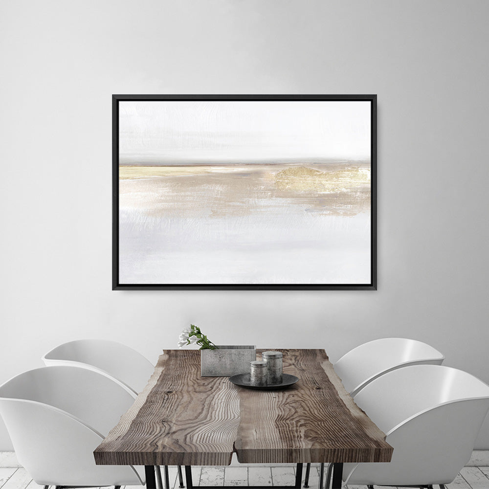 Shop Gold Light Canvas Print a painted abstract themed framed canvas wall art print from The Print Emporium artwork collection - Buy Australian made fine art painting style stretched canvas prints for the home and your interior decor space, TPE-DH-124-CA-35X46-NF