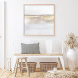 Shop Gold Light (Square) Art Print a painted abstract themed wall art print from The Print Emporium wall artwork collection - Buy Australian made fine art painting style poster and framed prints for the home and your interior decor room, TPE-DH-208-AP