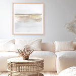 Shop Gold Light (Square) Art Print a painted abstract themed wall art print from The Print Emporium wall artwork collection - Buy Australian made fine art painting style poster and framed prints for the home and your interior decor room, TPE-DH-208-AP