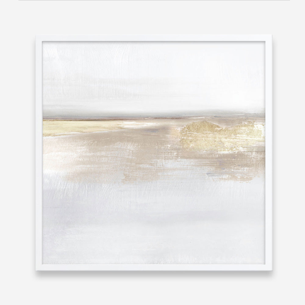 Shop Gold Light (Square) Art Print a painted abstract themed wall art print from The Print Emporium wall artwork collection - Buy Australian made fine art painting style poster and framed prints for the home and your interior decor room, TPE-DH-208-AP