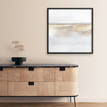 Shop Gold Light (Square) Art Print a painted abstract themed wall art print from The Print Emporium wall artwork collection - Buy Australian made fine art painting style poster and framed prints for the home and your interior decor room, TPE-DH-208-AP