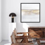 Shop Gold Light (Square) Canvas Print a painted abstract themed framed canvas wall art print from The Print Emporium artwork collection - Buy Australian made fine art painting style stretched canvas prints for the home and your interior decor space, TPE-DH-208-CA-40X40-NF