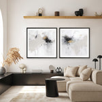 Shop Golden Beat I (Square) Art Print a painted abstract themed wall art print from The Print Emporium wall artwork collection - Buy Australian made fine art painting style poster and framed prints for the home and your interior decor room, TPE-PC-OS102-AP