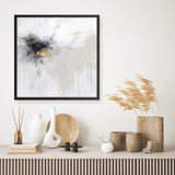Shop Golden Beat I (Square) Art Print a painted abstract themed wall art print from The Print Emporium wall artwork collection - Buy Australian made fine art painting style poster and framed prints for the home and your interior decor room, TPE-PC-OS102-AP
