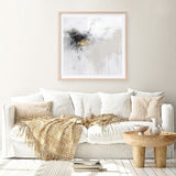 Shop Golden Beat I (Square) Art Print a painted abstract themed wall art print from The Print Emporium wall artwork collection - Buy Australian made fine art painting style poster and framed prints for the home and your interior decor room, TPE-PC-OS102-AP