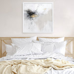 Shop Golden Beat I (Square) Art Print a painted abstract themed wall art print from The Print Emporium wall artwork collection - Buy Australian made fine art painting style poster and framed prints for the home and your interior decor room, TPE-PC-OS102-AP