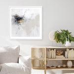 Shop Golden Beat I (Square) Art Print a painted abstract themed wall art print from The Print Emporium wall artwork collection - Buy Australian made fine art painting style poster and framed prints for the home and your interior decor room, TPE-PC-OS102-AP