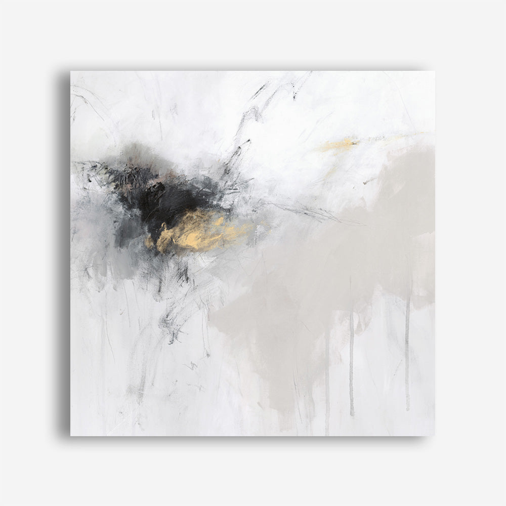 Shop Golden Beat I (Square) Canvas Print a painted abstract themed framed canvas wall art print from The Print Emporium artwork collection - Buy Australian made fine art painting style stretched canvas prints for the home and your interior decor space, TPE-PC-OS102-CA-40X40-NF