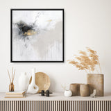 Shop Golden Beat I (Square) Canvas Print a painted abstract themed framed canvas wall art print from The Print Emporium artwork collection - Buy Australian made fine art painting style stretched canvas prints for the home and your interior decor space, TPE-PC-OS102-CA-40X40-NF