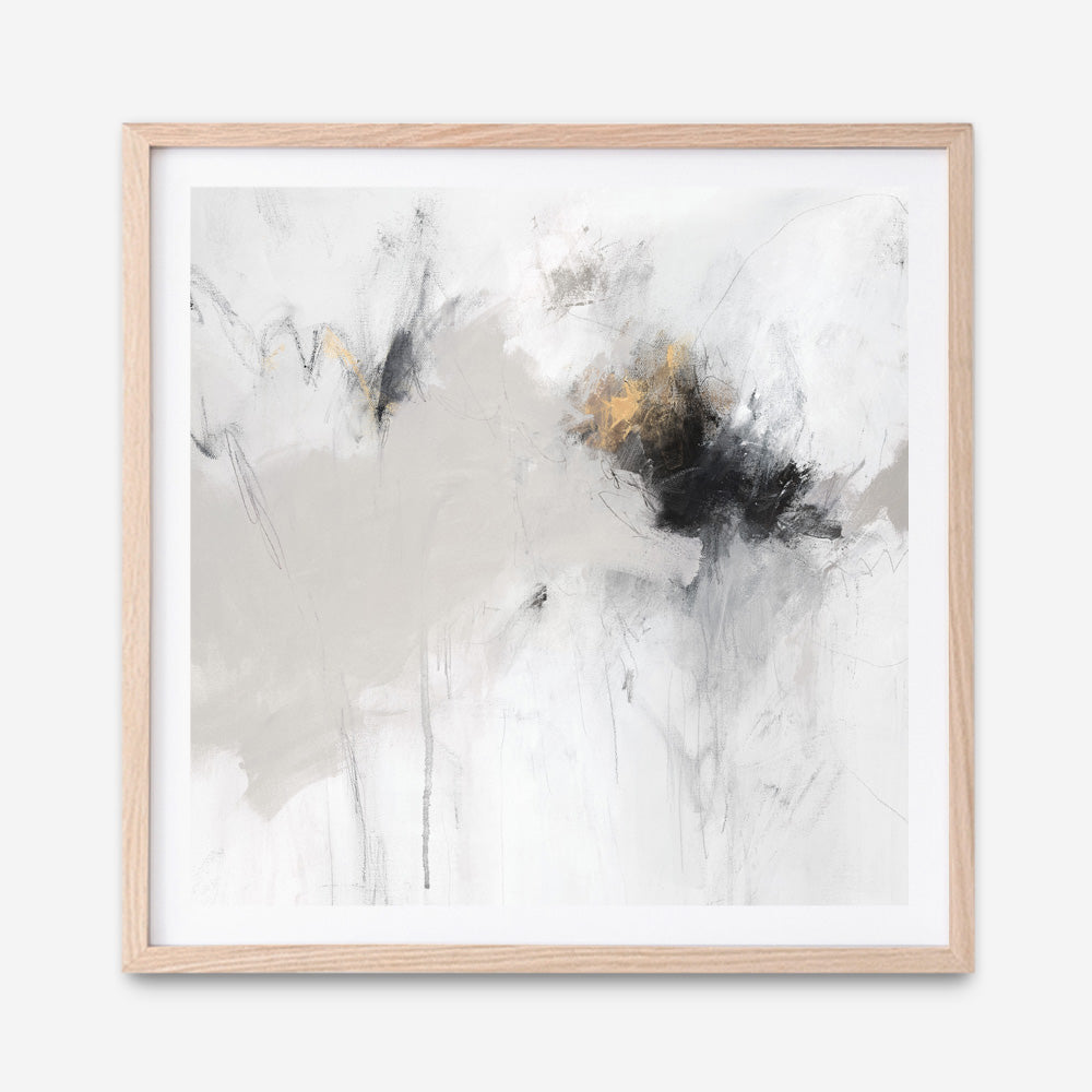 Shop Golden Beat II (Square) Art Print a painted abstract themed wall art print from The Print Emporium wall artwork collection - Buy Australian made fine art painting style poster and framed prints for the home and your interior decor room, TPE-PC-OS103-AP
