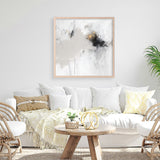 Shop Golden Beat II (Square) Art Print a painted abstract themed wall art print from The Print Emporium wall artwork collection - Buy Australian made fine art painting style poster and framed prints for the home and your interior decor room, TPE-PC-OS103-AP