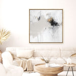 Shop Golden Beat II (Square) Canvas Print a painted abstract themed framed canvas wall art print from The Print Emporium artwork collection - Buy Australian made fine art painting style stretched canvas prints for the home and your interior decor space, TPE-PC-OS103-CA-40X40-NF