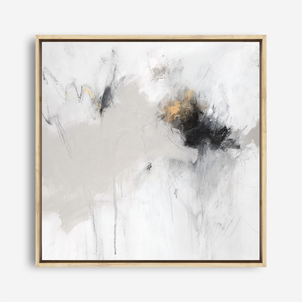 Shop Golden Beat II (Square) Canvas Print a painted abstract themed framed canvas wall art print from The Print Emporium artwork collection - Buy Australian made fine art painting style stretched canvas prints for the home and your interior decor space, TPE-PC-OS103-CA-40X40-NF