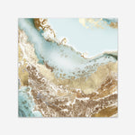 Shop Golden Chasm (Square) Art Print a painted abstract themed wall art print from The Print Emporium wall artwork collection - Buy Australian made fine art painting style poster and framed prints for the home and your interior decor room, TPE-PC-BC036-AP