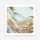 Shop Golden Chasm (Square) Art Print a painted abstract themed wall art print from The Print Emporium wall artwork collection - Buy Australian made fine art painting style poster and framed prints for the home and your interior decor room, TPE-PC-BC036-AP