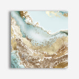 Shop Golden Chasm (Square) Canvas Print a painted abstract themed framed canvas wall art print from The Print Emporium artwork collection - Buy Australian made fine art painting style stretched canvas prints for the home and your interior decor space, TPE-PC-BC036-CA-40X40-NF