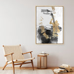 Shop Golden Dream Canvas Print a painted abstract themed framed canvas wall art print from The Print Emporium artwork collection - Buy Australian made fine art painting style stretched canvas prints for the home and your interior decor space, TPE-PC-PI310-CA-35X46-NF