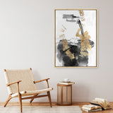Shop Golden Dream Canvas Print a painted abstract themed framed canvas wall art print from The Print Emporium artwork collection - Buy Australian made fine art painting style stretched canvas prints for the home and your interior decor space, TPE-PC-PI310-CA-35X46-NF