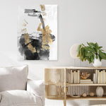 Shop Golden Dream Canvas Print a painted abstract themed framed canvas wall art print from The Print Emporium artwork collection - Buy Australian made fine art painting style stretched canvas prints for the home and your interior decor space, TPE-PC-PI310-CA-35X46-NF