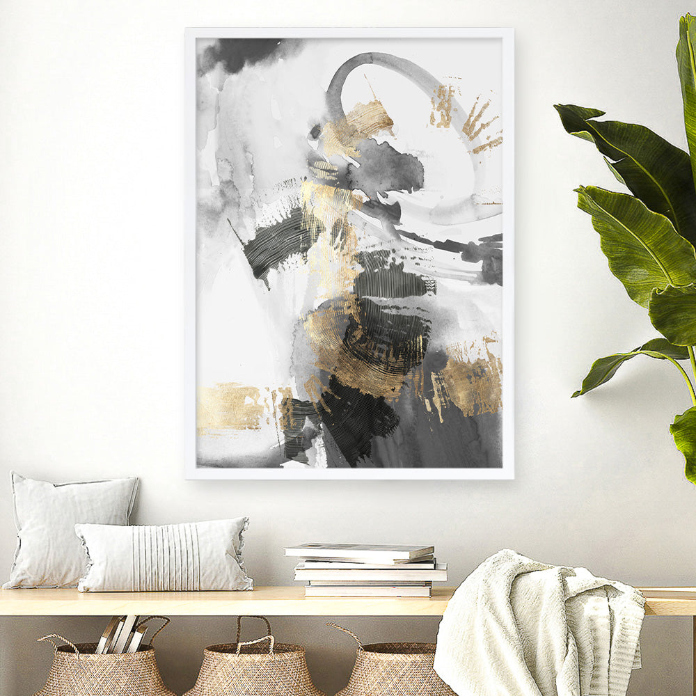 Shop Golden Field Art Print a painted abstract themed wall art print from The Print Emporium wall artwork collection - Buy Australian made fine art painting style poster and framed prints for the home and your interior decor room, TPE-PC-PI311-AP