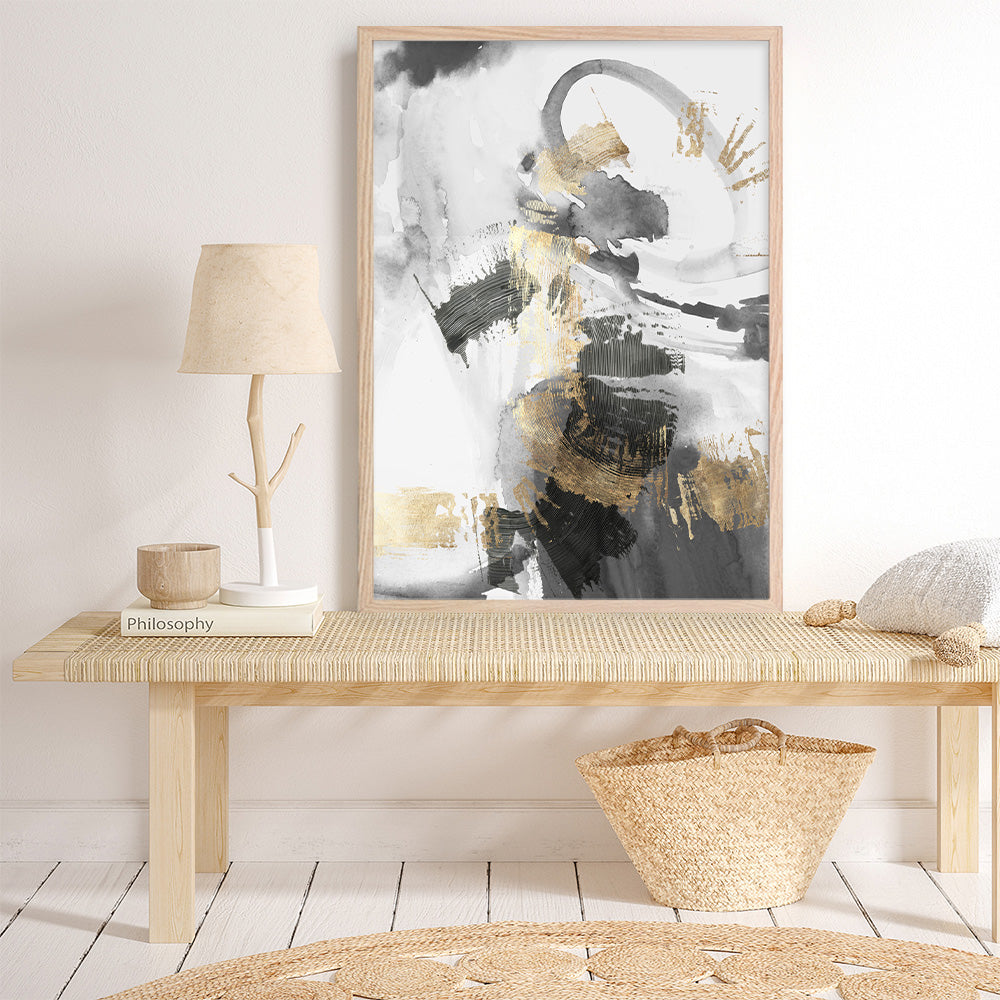 Shop Golden Field Art Print a painted abstract themed wall art print from The Print Emporium wall artwork collection - Buy Australian made fine art painting style poster and framed prints for the home and your interior decor room, TPE-PC-PI311-AP