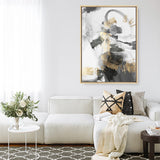 Shop Golden Field Canvas Print a painted abstract themed framed canvas wall art print from The Print Emporium artwork collection - Buy Australian made fine art painting style stretched canvas prints for the home and your interior decor space, TPE-PC-PI311-CA-35X46-NF