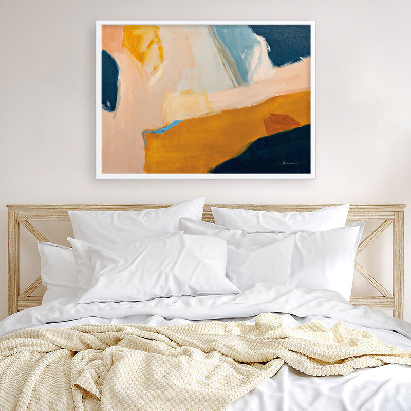 Shop Golden Gate Art Print a painted abstract themed wall art print from The Print Emporium wall artwork collection - Buy Australian made fine art painting style poster and framed prints for the home and your interior decor room, TPE-WA-72018-AP