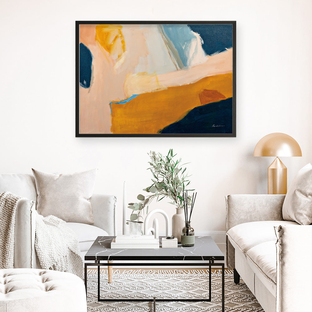 Shop Golden Gate Art Print a painted abstract themed wall art print from The Print Emporium wall artwork collection - Buy Australian made fine art painting style poster and framed prints for the home and your interior decor room, TPE-WA-72018-AP