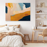 Shop Golden Gate Canvas Print a painted abstract themed framed canvas wall art print from The Print Emporium artwork collection - Buy Australian made fine art painting style stretched canvas prints for the home and your interior decor space, TPE-WA-72018-CA-35X46-NF