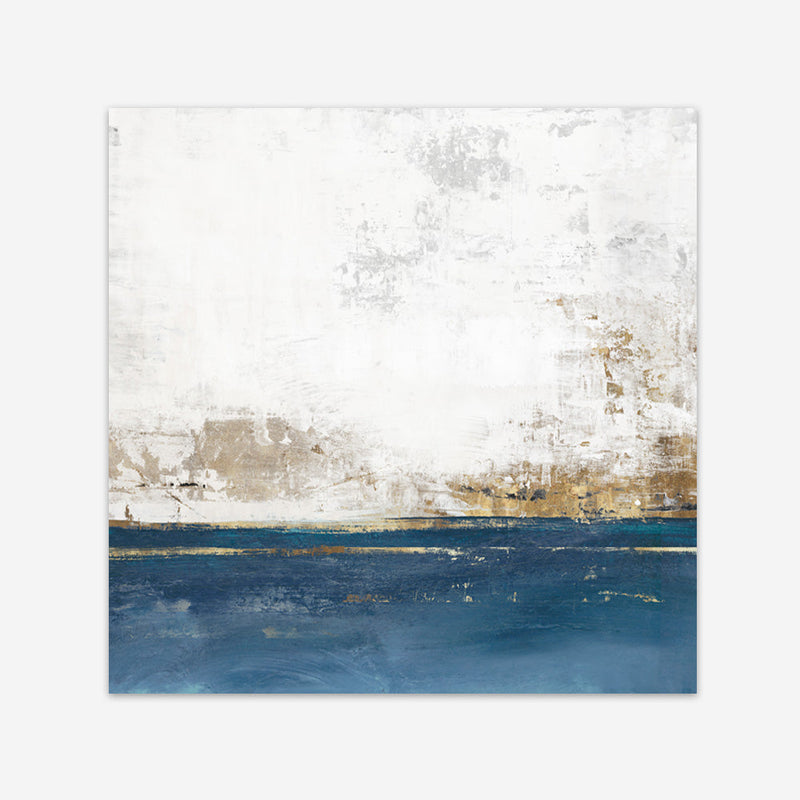 Shop Golden Horizon I (Square) Art Print a painted abstract themed wall art print from The Print Emporium wall artwork collection - Buy Australian made fine art painting style poster and framed prints for the home and your interior decor room, TPE-PC-PI508-AP