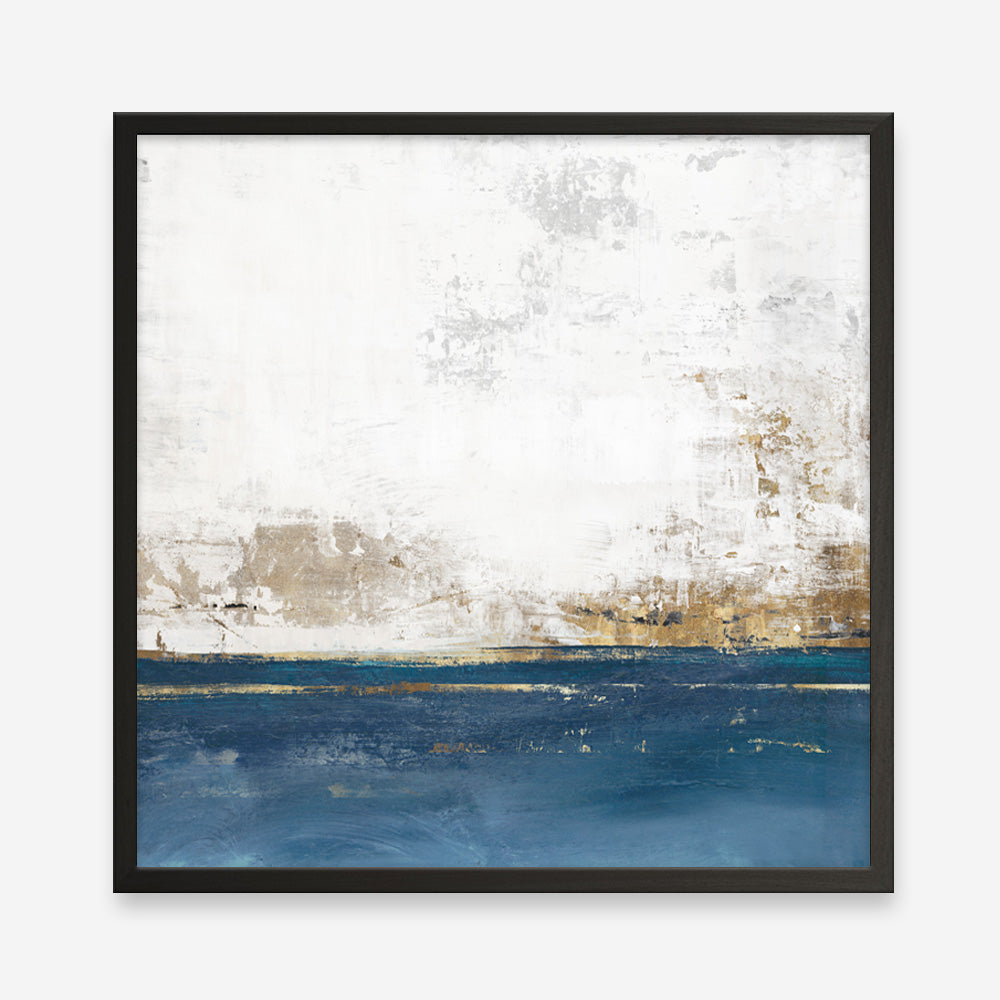Shop Golden Horizon I (Square) Art Print a painted abstract themed wall art print from The Print Emporium wall artwork collection - Buy Australian made fine art painting style poster and framed prints for the home and your interior decor room, TPE-PC-PI508-AP