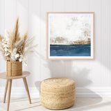Shop Golden Horizon I (Square) Art Print a painted abstract themed wall art print from The Print Emporium wall artwork collection - Buy Australian made fine art painting style poster and framed prints for the home and your interior decor room, TPE-PC-PI508-AP