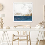 Shop Golden Horizon I (Square) Art Print a painted abstract themed wall art print from The Print Emporium wall artwork collection - Buy Australian made fine art painting style poster and framed prints for the home and your interior decor room, TPE-PC-PI508-AP