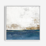 Shop Golden Horizon I (Square) Canvas Print a painted abstract themed framed canvas wall art print from The Print Emporium artwork collection - Buy Australian made fine art painting style stretched canvas prints for the home and your interior decor space, TPE-PC-PI508-CA-40X40-NF