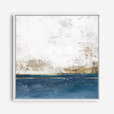 Shop Golden Horizon I (Square) Canvas Print a painted abstract themed framed canvas wall art print from The Print Emporium artwork collection - Buy Australian made fine art painting style stretched canvas prints for the home and your interior decor space, TPE-PC-PI508-CA-40X40-NF
