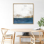 Shop Golden Horizon I (Square) Canvas Print a painted abstract themed framed canvas wall art print from The Print Emporium artwork collection - Buy Australian made fine art painting style stretched canvas prints for the home and your interior decor space, TPE-PC-PI508-CA-40X40-NF